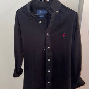 Vintage Polo Ralph Lauren Black shirt M